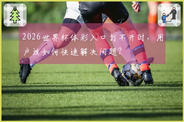 2026世界杯体彩入口打不开时，用户该如何快速解决问题？